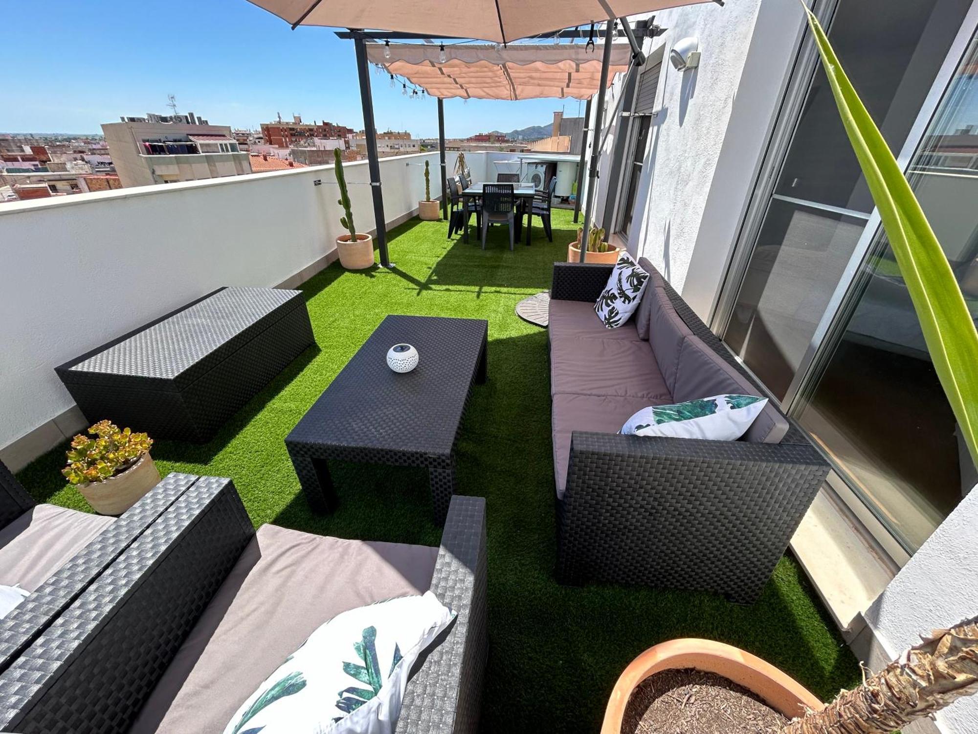 Ferienwohnung Lo Balconet Del Delta. Atic-Duplex Vacacional. Amposta Exterior foto